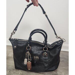 Coach 12937 Vintage y2k Madison Sabrina Satchel Bag purse 2WAY Leather Black